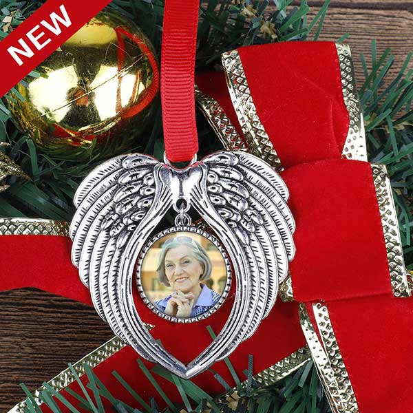 Personalized Angel Wings Ornament